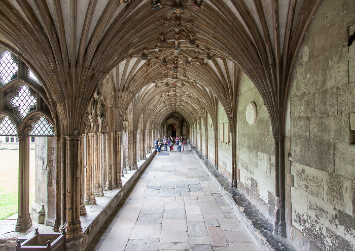 Canterbury Cathedral: Kreuzgang Canterbury