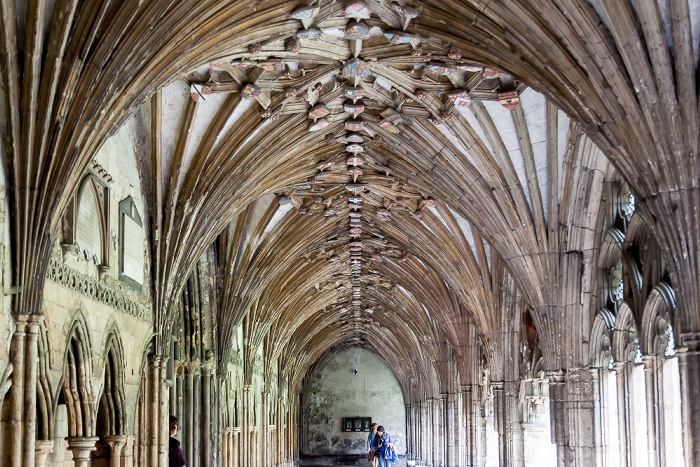 Canterbury Cathedral: Kreuzgang Canterbury