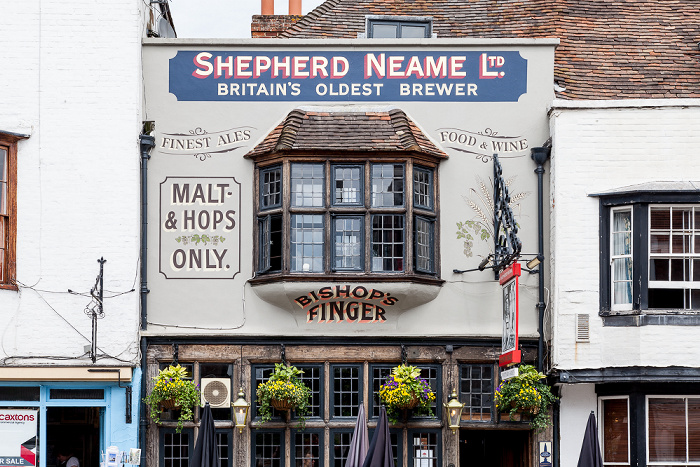 St Dunstans Street: The Bishops Finger Canterbury