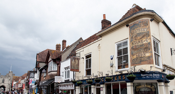 St Peter's Street: The Cricketers Canterbury