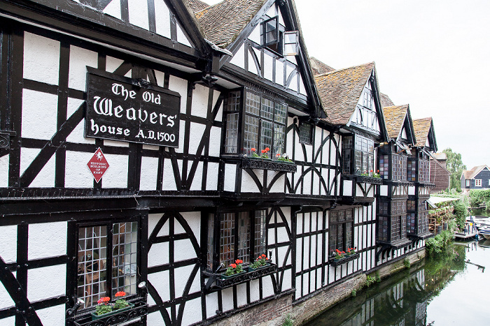 Canterbury St Peter's Street: The Old Weavers House Great Stour