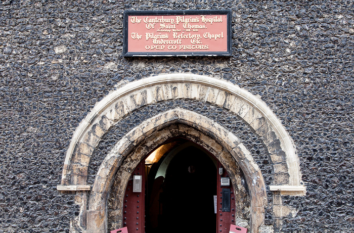 St Peter's Street: Pilgrim's Refectory Chapel Canterbury