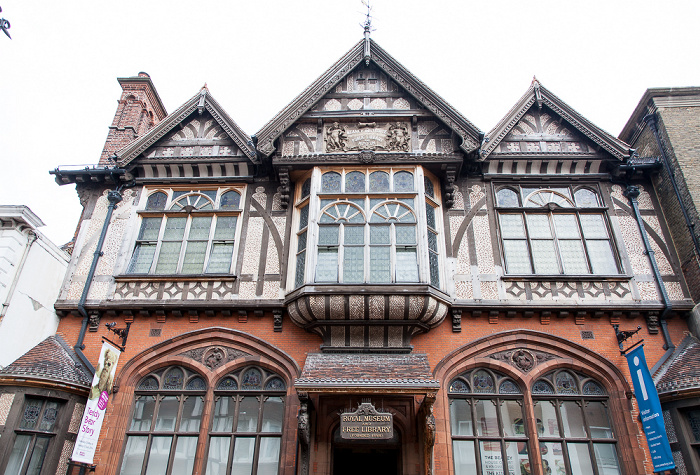 Canterbury High Street: Beaney Art Museum and Library