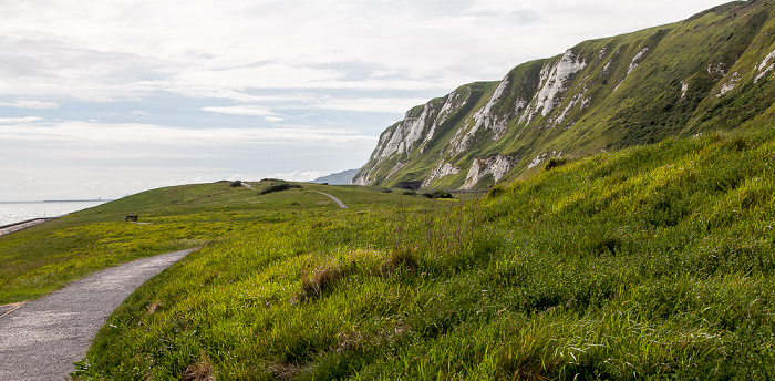 Samphire Hoe Country Park Kreidefelsen