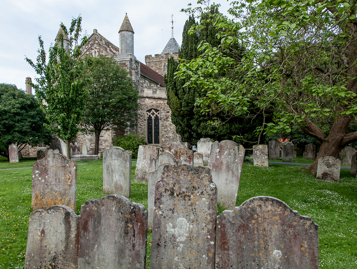 Parish Church St. Mary: Friedhof Rye