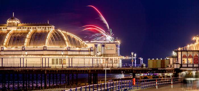Eastbourne Pier: Feuerwerk Eastbourne