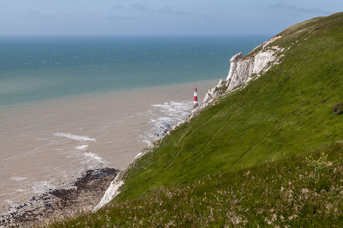 Beachy Head Ärmelkanal (English Channel), Kreidefelsen Beachy Head Lighthouse