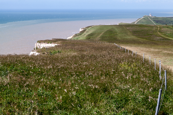 Beachy Head South Downs, Ärmelkanal (English Channel) Belle Tout Lighthouse