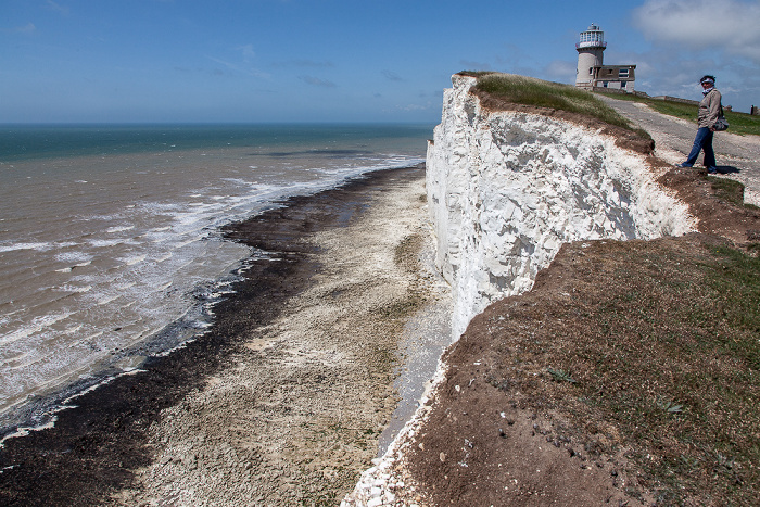 Beachy Head Ärmelkanal (English Channel), Kreidefelsen, Belle Tout Lighthouse