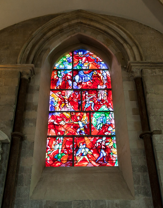 Chichester Cathedral: Fenster von Marc Chagall