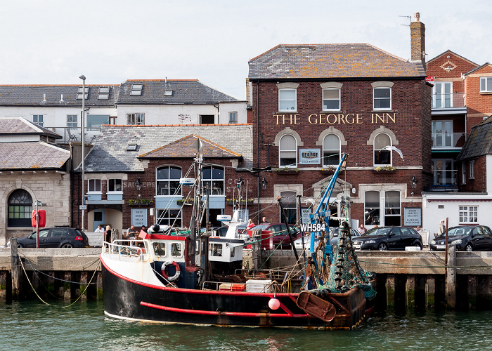 Weymouth Harbour: The George Inn