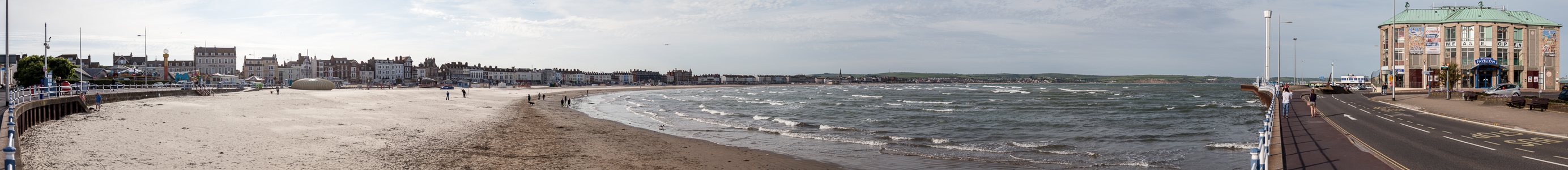 The Esplanade, Strand, Weymouth Bay, Ärmelkanal (English Channel), Weymouth Pavilion