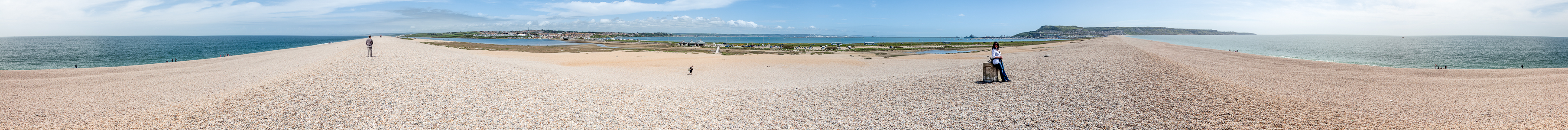 Ärmelkanal (English Channel), Chesil Beach, The Fleet, Weymouth, Portland Harbour, Portland, Ärmelkanal