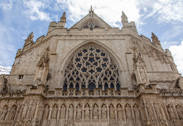 Exeter Cathedral: Westfassade