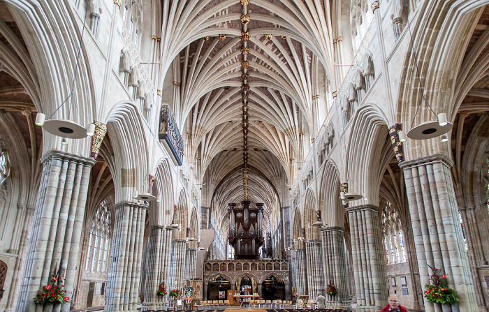 Exeter Cathedral: Langhaus (Mittelschiff)