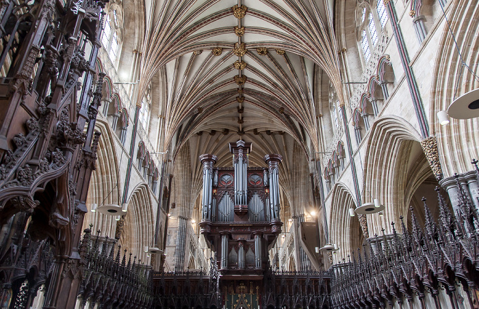 Exeter Cathedral: Langhaus (Mittelschiff)