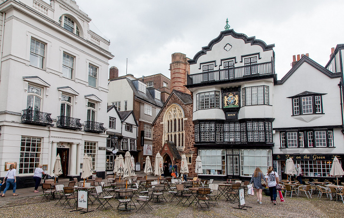 Exeter Cathedral Close St Martin's Church