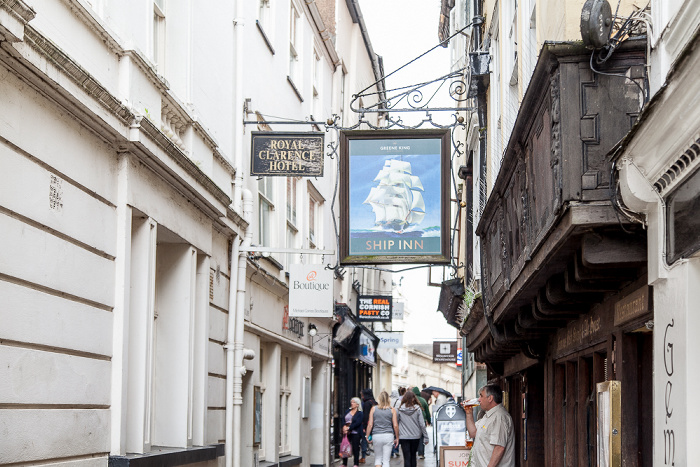 Martins Lane: The Ship Inn Exeter