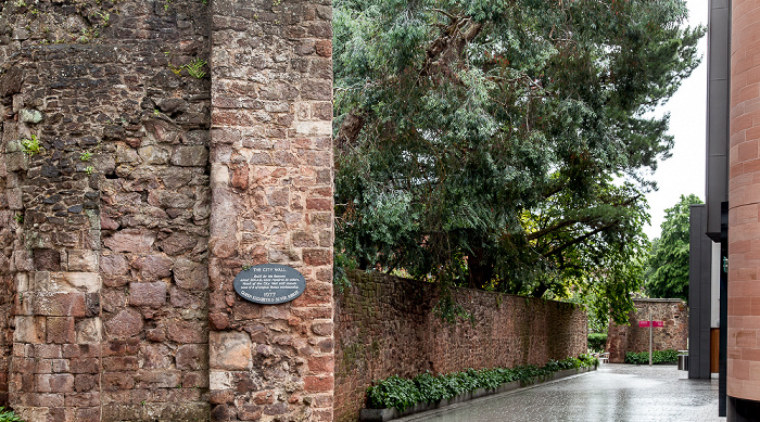 Exeter Römische Stadtmauer