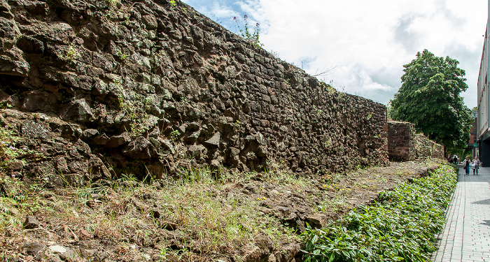 Exeter Römische Stadtmauer