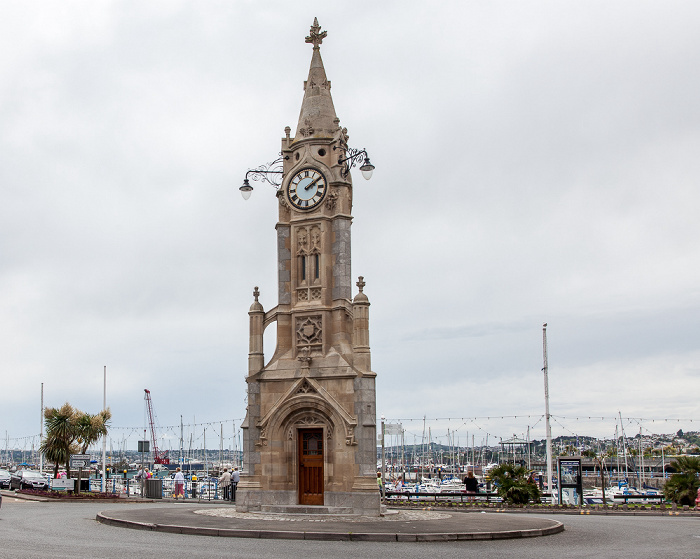 Torquay Clock Tower (Uhrturm) Torquay Harbour