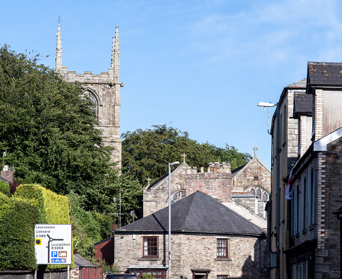 Dennison Road, St Petroc's Church Bodmin