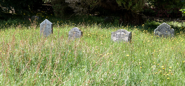 Bodmin Lanhydrock Church: Friedhof