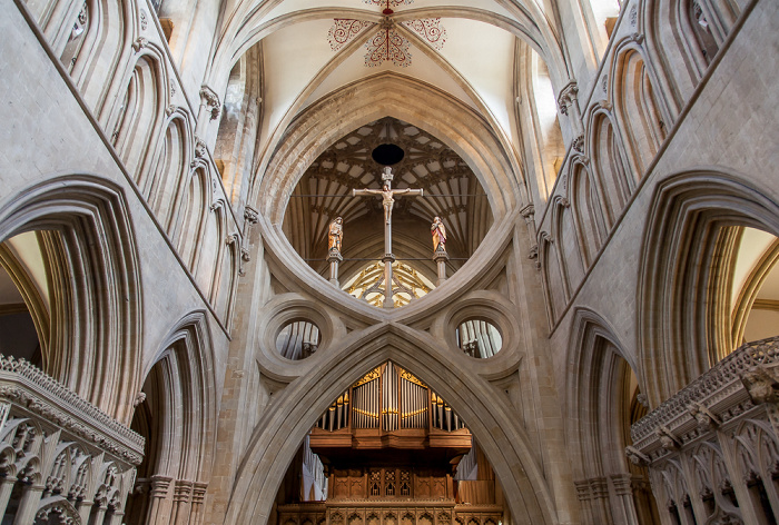 Wells Cathedral: Scherenbögen Wells