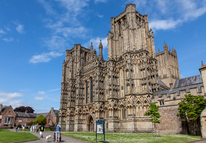 Wells Cathedral: Westfassade Wells