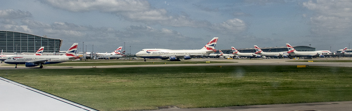 London Heathrow Airport: Flugzeuge der British Airways London