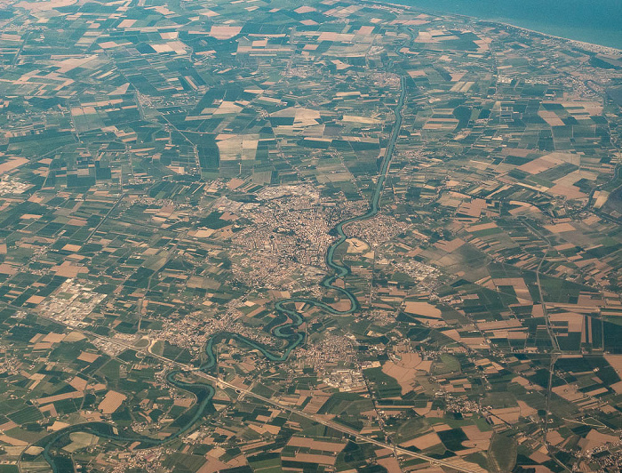 Italien Luftbild aerial photo