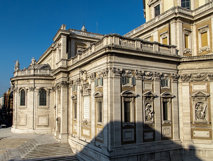 Blick aus dem Hotel Gallia: Basilica di Santa Maria Maggiore Rom