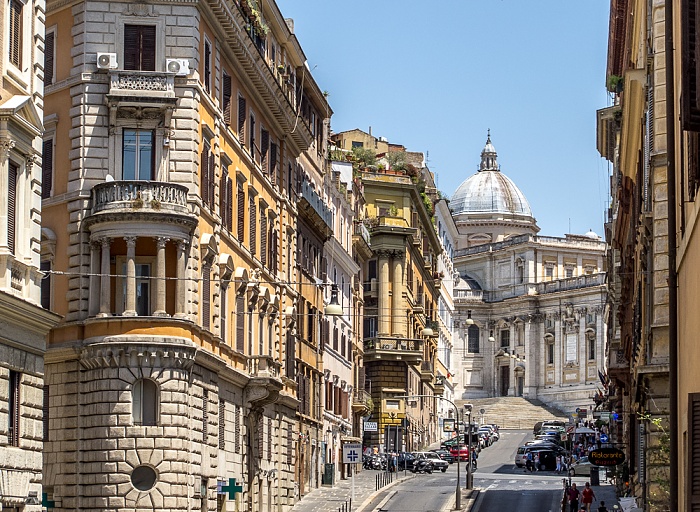 Rom Monti: Via di Santa Maria Maggiore Basilica di Santa Maria Maggiore