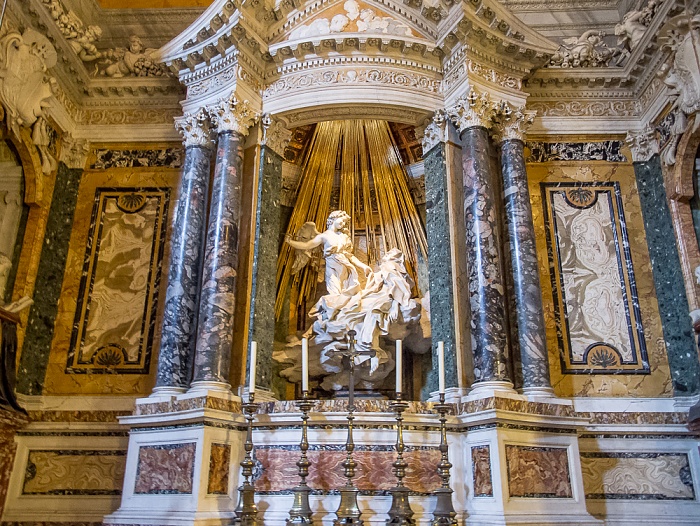 Chiesa di Santa Maria della Vittoria: Cornaro-Kapelle Rom