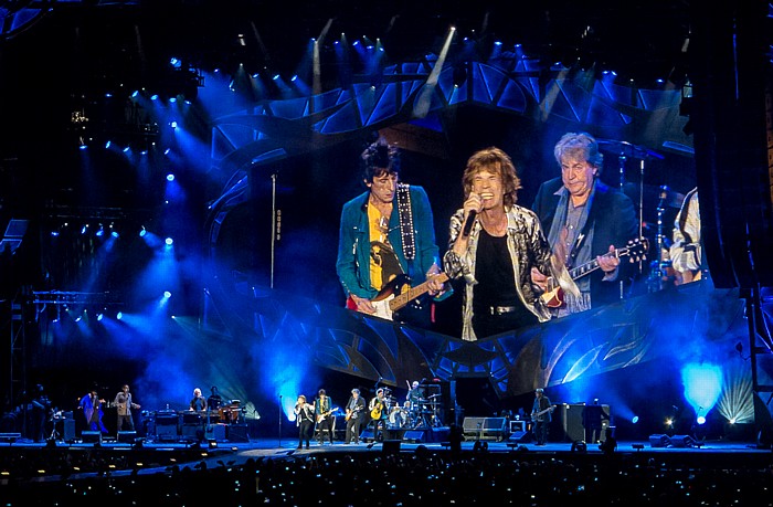 Circo Massimo (Circus Maximus): The Rolling Stones (+ John Mayer) Rom Ronnie Wood, Mick Jagger, Mick Taylor