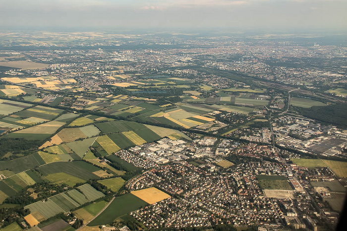 Bayern - Landkreis München Luftbild aerial photo