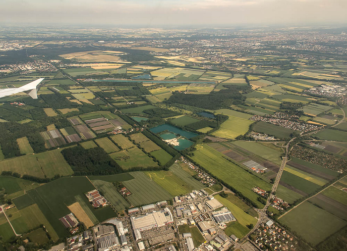 Bayern - Landkreis Freising Luftbild aerial photo