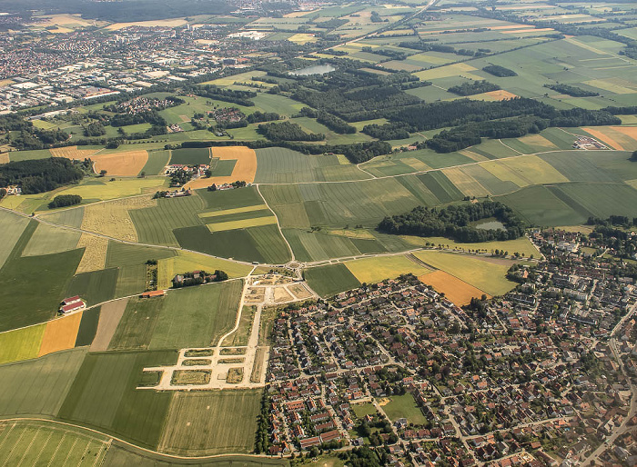 Bayern - Landkreis Dachau: Haimhausen Luftbild aerial photo