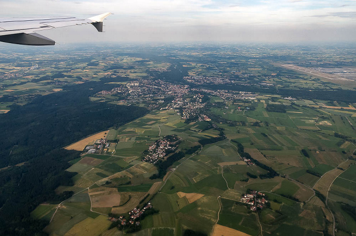 Bayern - Landkreis Freising: Freising Luftbild aerial photo