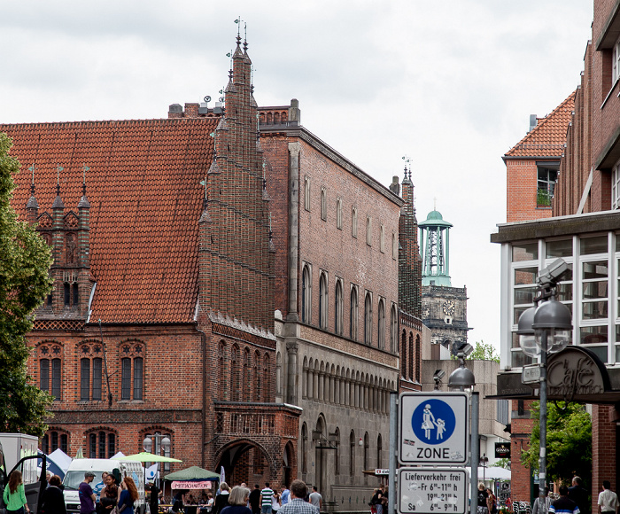 Hannover Altstadt: Altes Rathaus Aegidienkirche