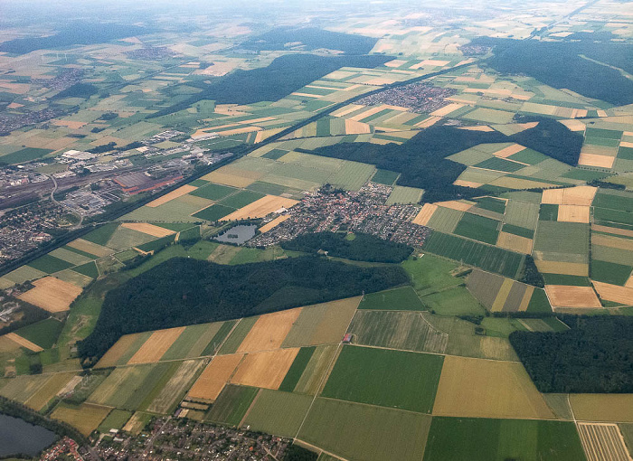 Niedersachsen Luftbild aerial photo