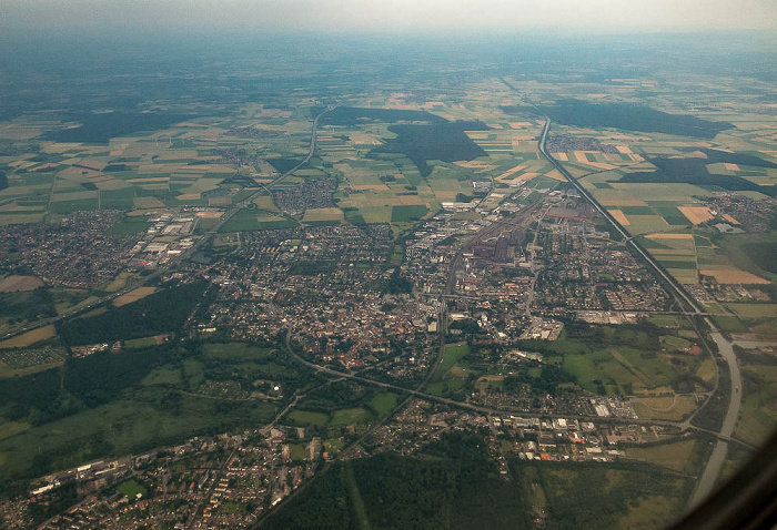 Niedersachsen Luftbild aerial photo