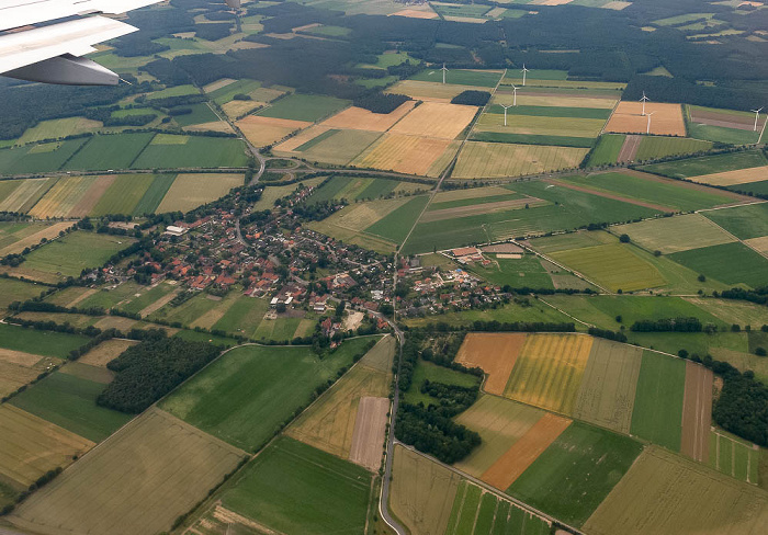 Niedersachsen Luftbild aerial photo