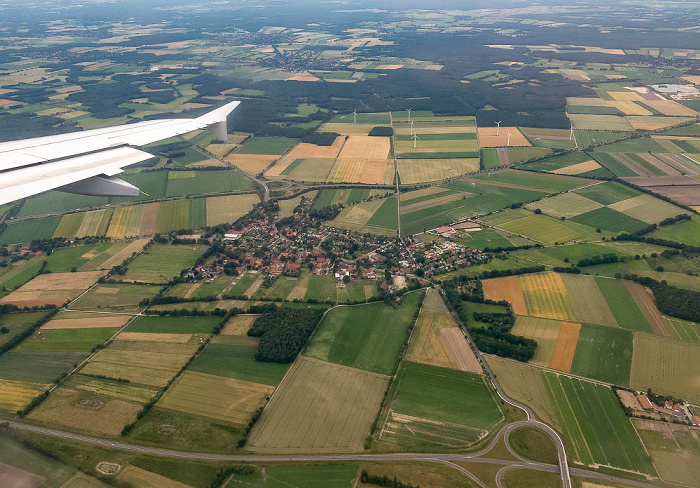 Niedersachsen Luftbild aerial photo