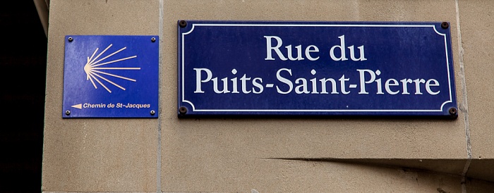 Cité-Centre: Rue du Puits-Saint-Pierre - Jakobsweg Genf