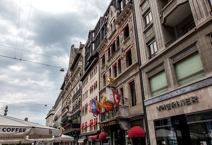 Genf Cité-Centre: Place de Longemalle Hôtel de la Cigogne