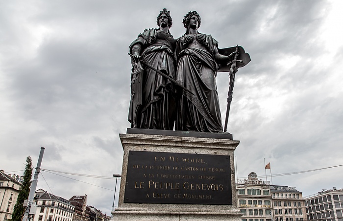 Genf Jardin Anglais: Monument National