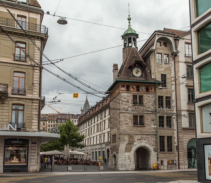 Cité-Centre: Place du Molard und Tour du Molard Genf