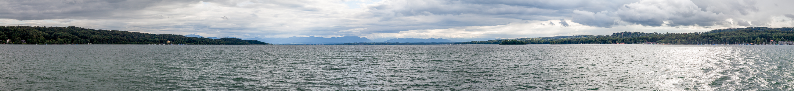 Starnberger See Blick in Richtung Süden