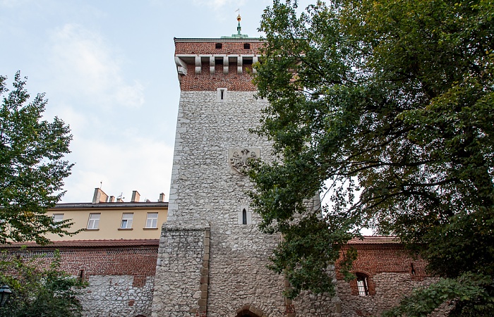 Stare Miasto: Krakauer Stadtmauer - Florianstor Krakau